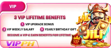 vipph 3 vip lifetime benefits banner