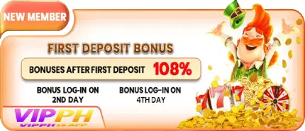 vipph first deposit bonus banner